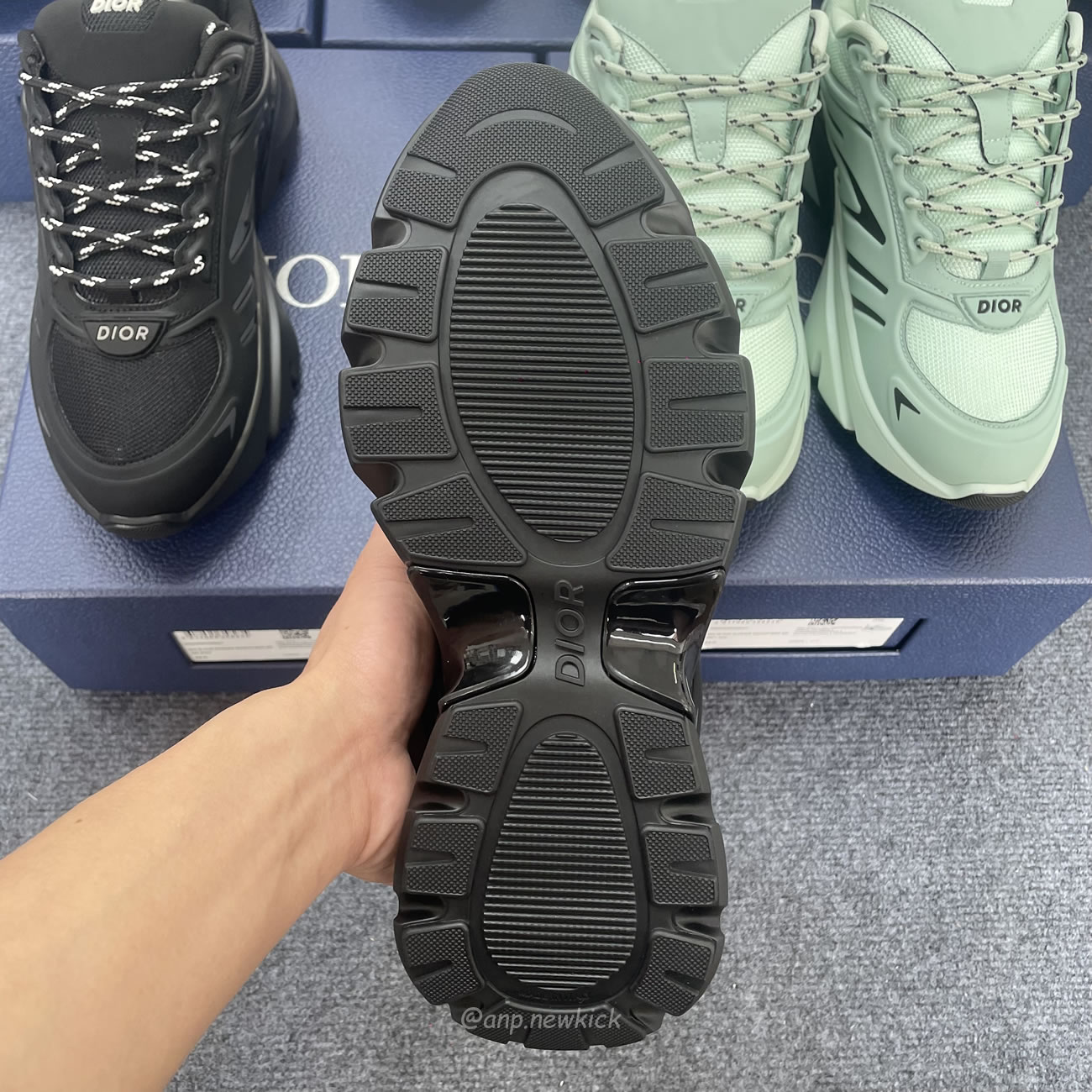 Dior B44 Blade Sneaker Black Technical Mesh And Black Technical Fabric 3sn306zzy_h981 (11) - www.newkick.vip